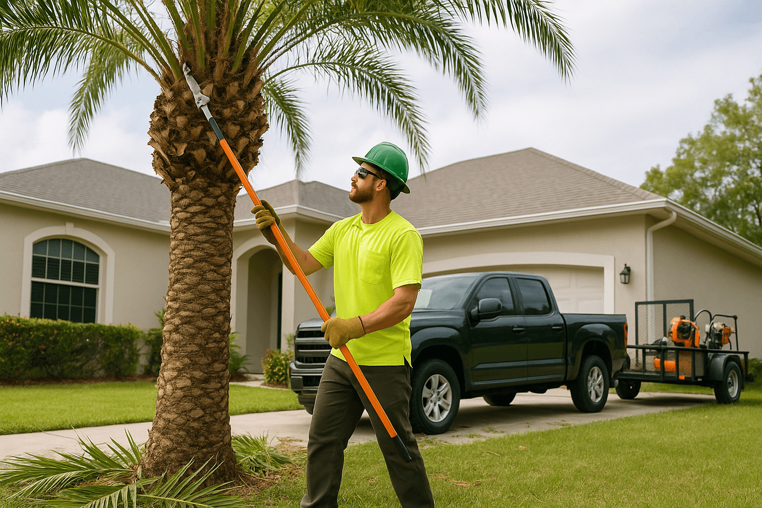 Green Lawn Maintenance And Tree Services hero image